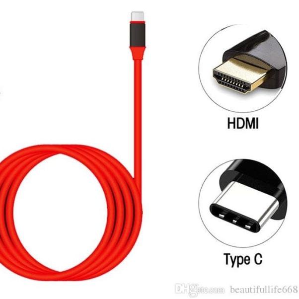 kabel usb type c to hdmi - mhl cable usb c to hdtv