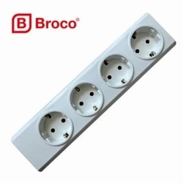 Stop Kontak Broco 4 Lubang