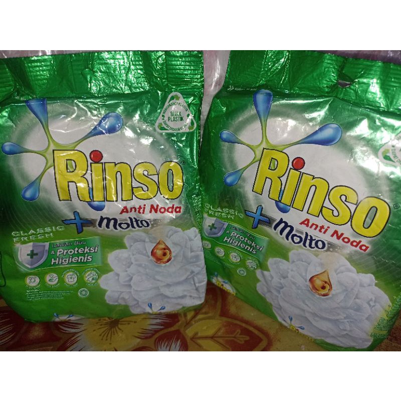 Promo Rinso clasic fresh+molto anti noda 430gr/600gr