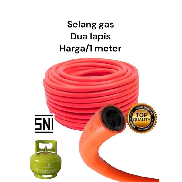 SELANG GAS LPG METERAN/SELANG KOMPOR GAS/SELANG REGULATOR