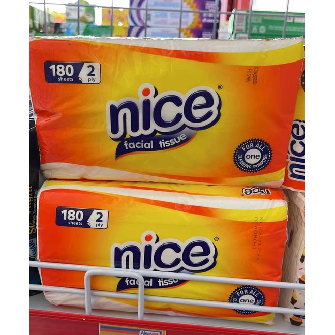 Tissue Nice 180 sheets 2 ply - Tisu Nice - Tisu Nice 180 sheets - Tissue Nice Murah