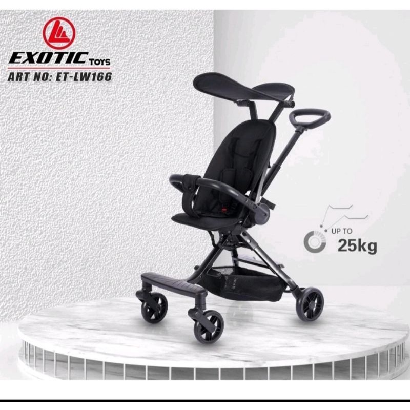 MAGIC STROLLER EXOTIC LW166 bisa direbahkan