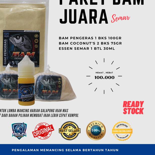 Paket juara Semar/Bam coconut's Specialis ikan Babon