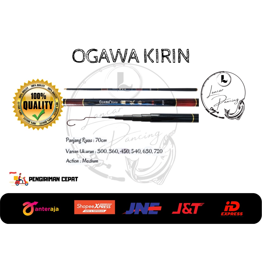 ADA BONUS  Joran Tegek OGAWA KIRIN 360 450