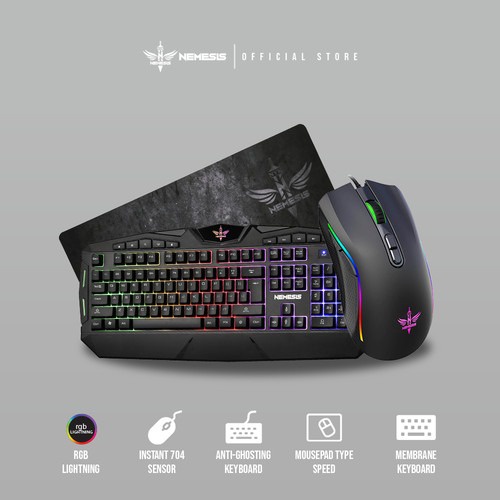 KEYBOARD GAMING COMBO NYK NEMESIS BASILLISK KC- 500 / Keyboard gaming