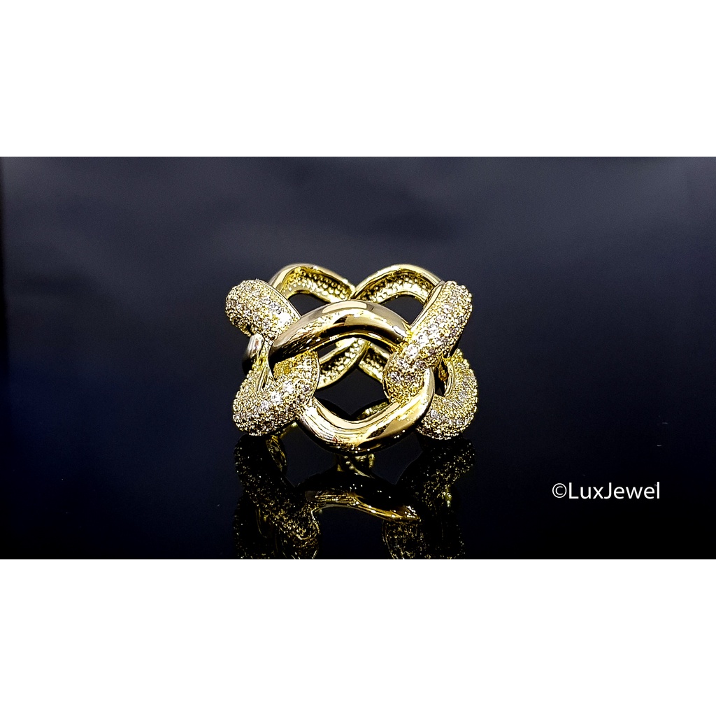 Cincin Jilbab Ring Scarf Korea Rantai