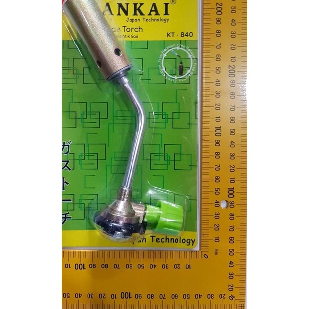 Gas Torch Alat kepala Las korek Tabung BESI TEMBAGA Gas KT 840 Nankai