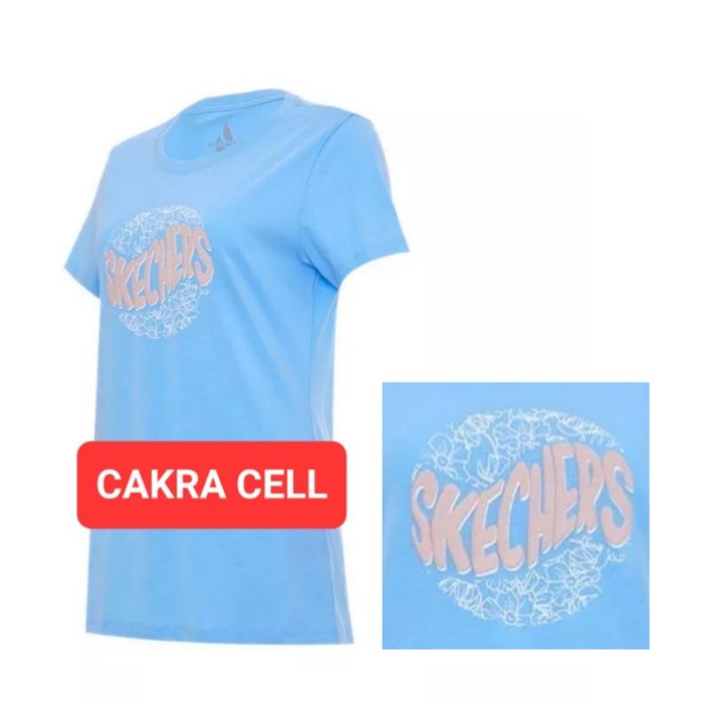 Baju Kaos T-Shirt Wanita Cewek SKECHERS Original Sale