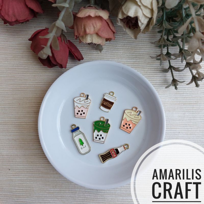 [1Pc] Enamel Charm - Food &amp; Beverage