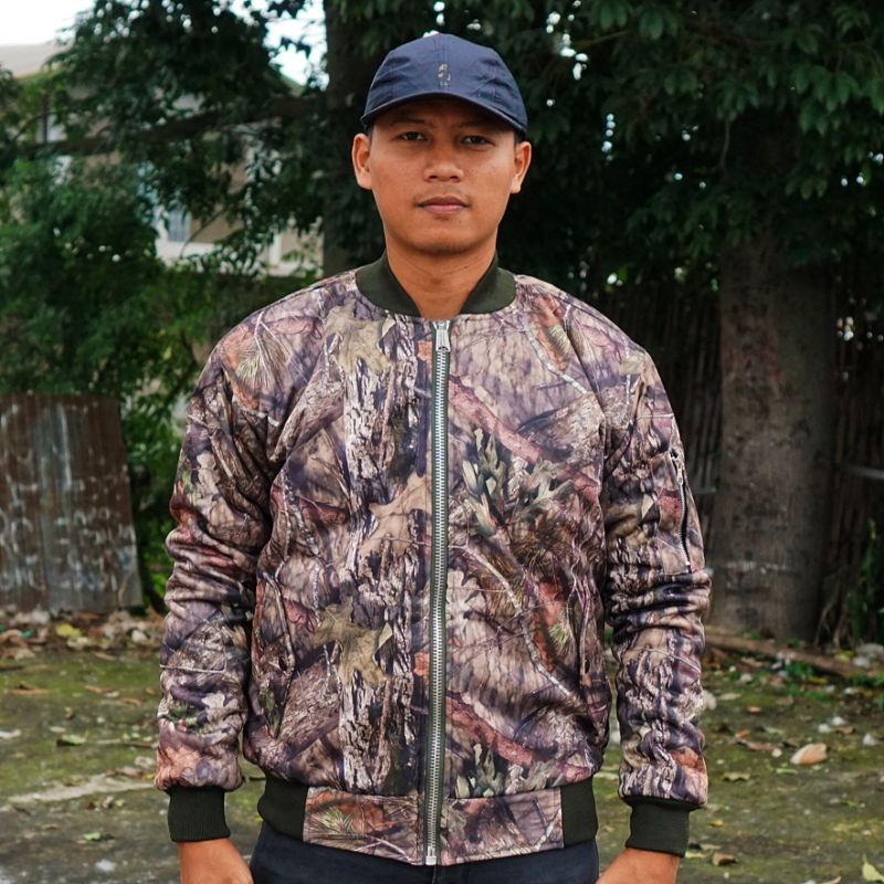 Jaket Bomber Mossy Oak Break Up Infinity