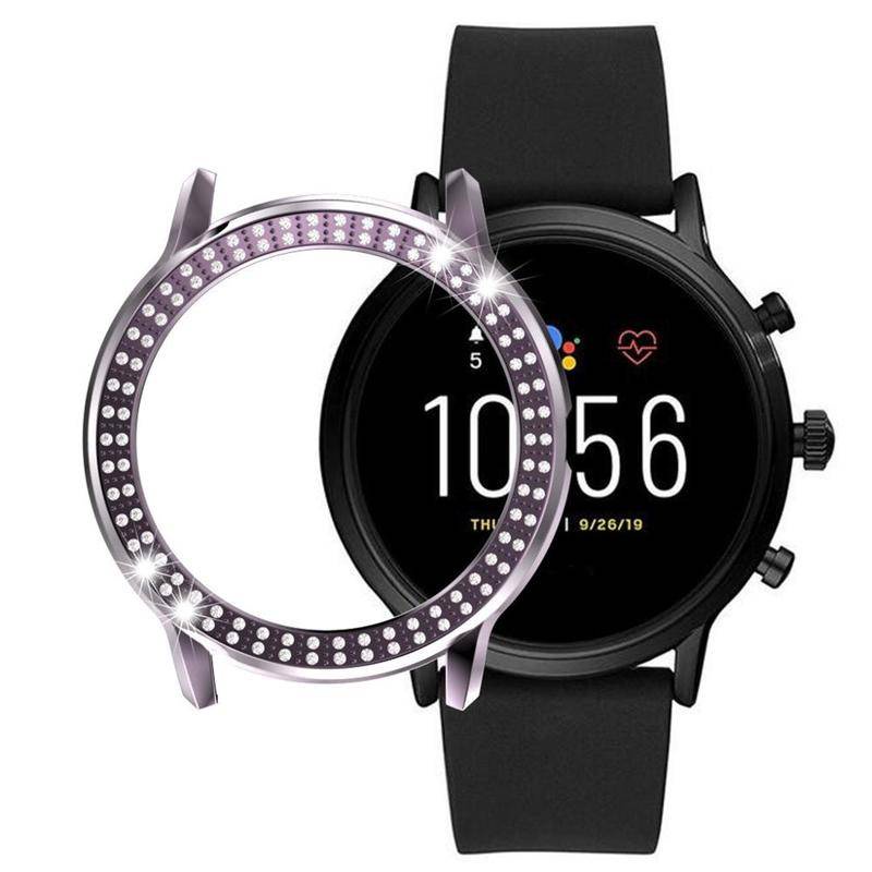 Casing Pelindung Kristal Ultra Slim Untuk Smartwatch Fossil Gen 5 Bumper