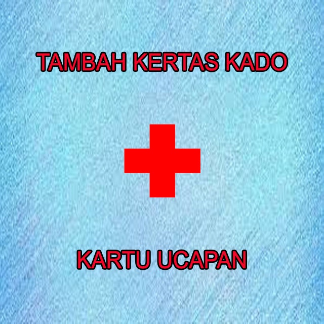 

Penambahan Kertas Kado Dan Kartu Ucapan