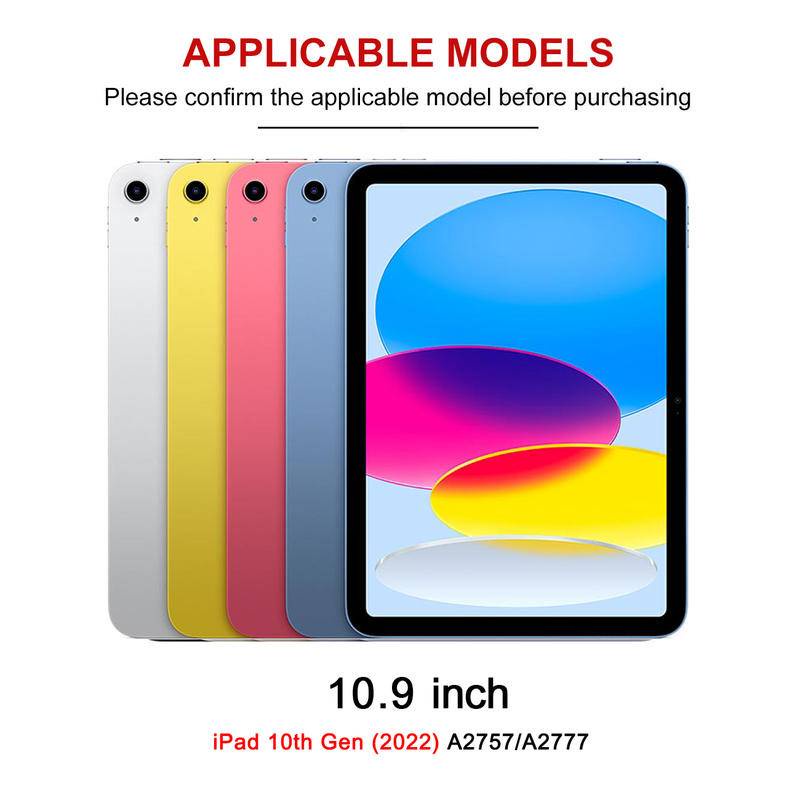 Casing Flip Bahan Kulit PU Untuk iPad 10 2022 10.9inci Pro 11 12.9 2020 2021 2022