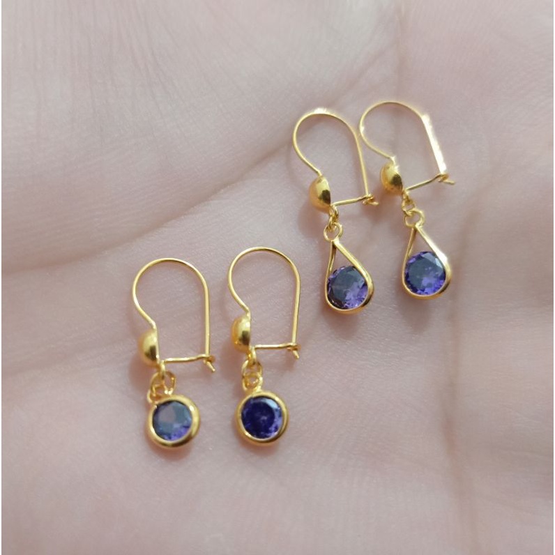 ANTING ANAK PERAK 925 LAPIS MAS