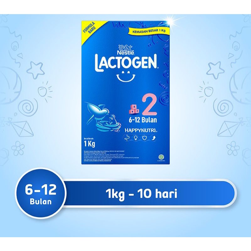 LACTOGEN 2 HAPPYNUTRI 1 KG