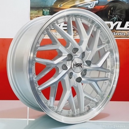 Velg mobil Sedan VIOS Ring 17 SEPULU HSR R17 Velg mobil silver ring 17 racing