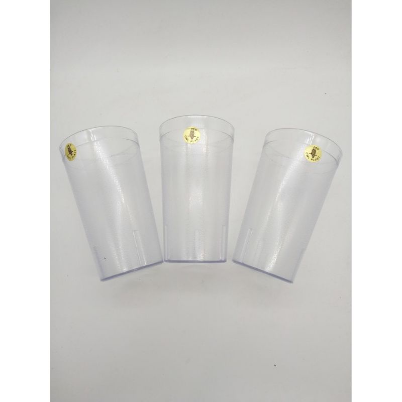 GELAS PLASTIK ANTI PECAH / GELAS OWL / GELAS MIKA TRANSPARANT ANTI PECAH