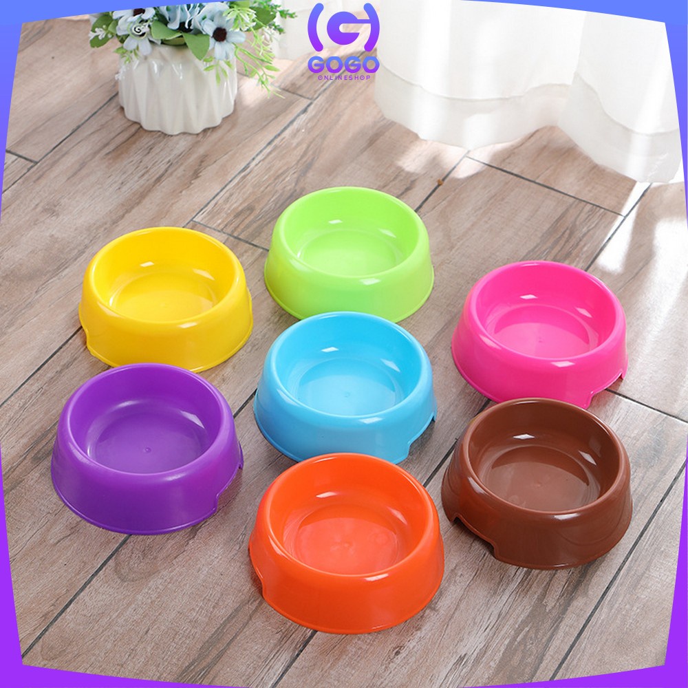 GOGO-C577 Tempat Makan Kucing Mangkok Single Bowl / Tempat Makan Minum Hewan Kucing Anjing Anti Semut