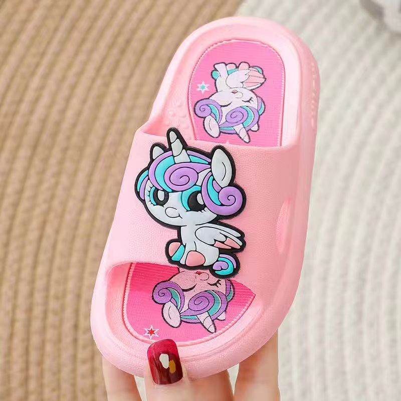 Sandal Slop Anak Unicorn Perempuan Casual Kekinian