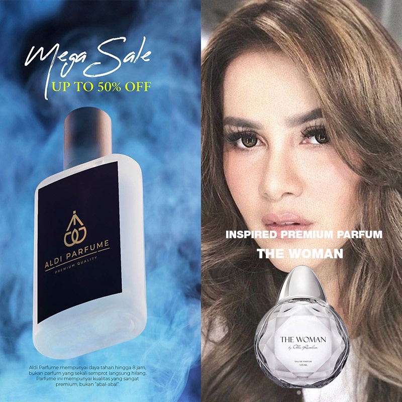 Inspired Parfum The Woman Olla Ramlan Pria Wanita Tahan Lama Wangi Non-Alkohol