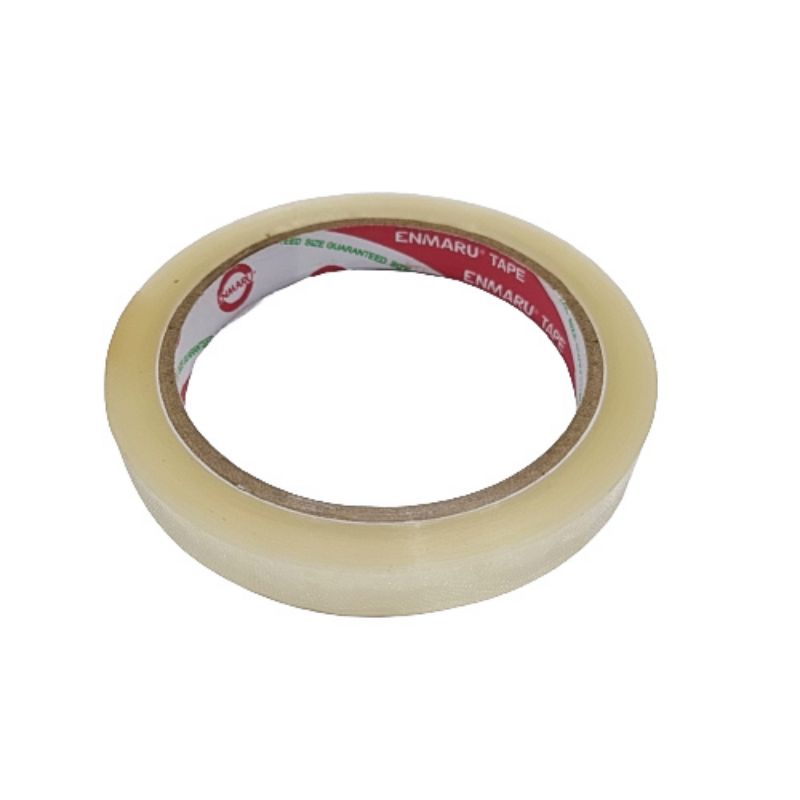 Lakban Bening Enmaru Tape uk 1/2 inch /Slasiban /Selotip