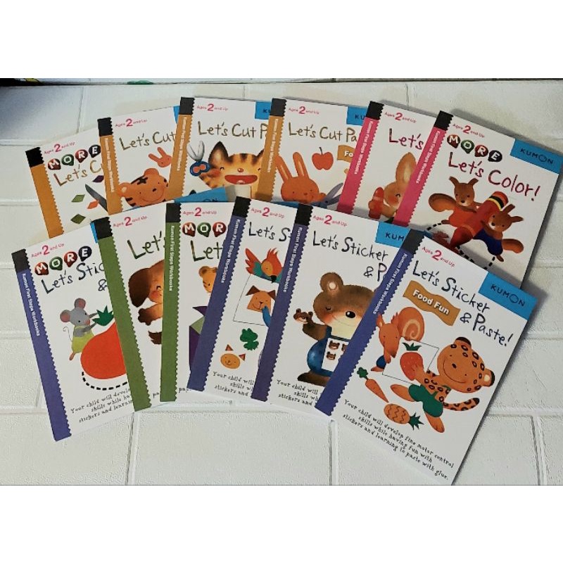 Jual Activity book/Kumon Workbook anak usia 24 tahun Shopee Indonesia