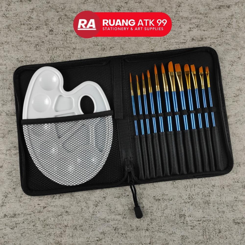 

Joyko Art Brush Set BRS-7 Kuas Lukis Set Kuas Lukis Cat Acrylic Minyak Poster Air