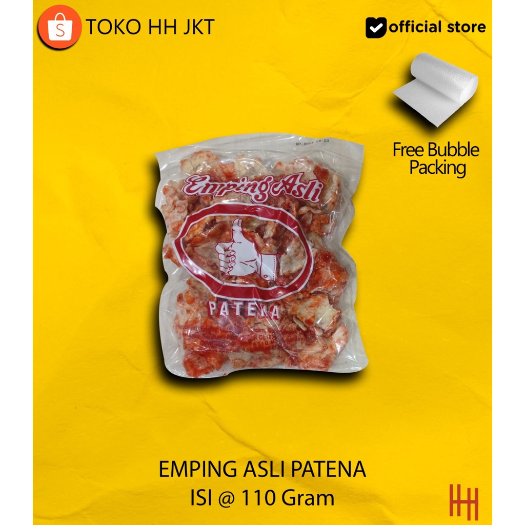 

Emping Asli Cap Jempol Patena 110 gr