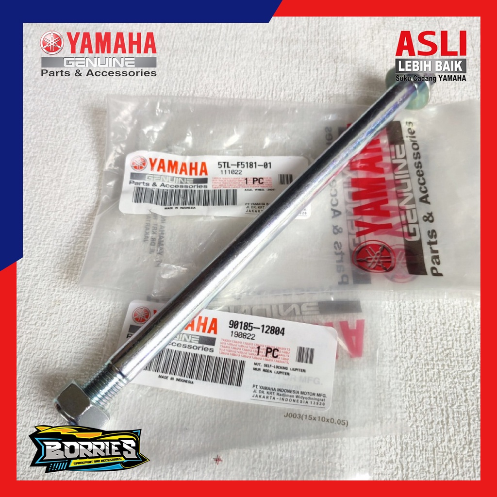 AS TENGAH DAN MUR SWING ARM FORK SASIS MIO SPORTY SMILE SOUL FINO KARBU ORIGINAL YGP 5TL-F5181-01
