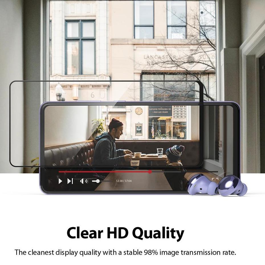 Big Sale Tempered Glass Samsung Galaxy A32 5G / A52 / A72 Ringke ID Full Cover
