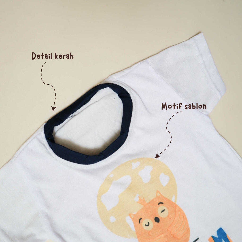 Nuna Store baju anak laki laki Motif Patern / Setelan Baju Bayi Anak Bayi Laki-Laki  / Anak Bayi Cewek Usia 0 Bulan - 12 Bulan Baju Setelan Anak