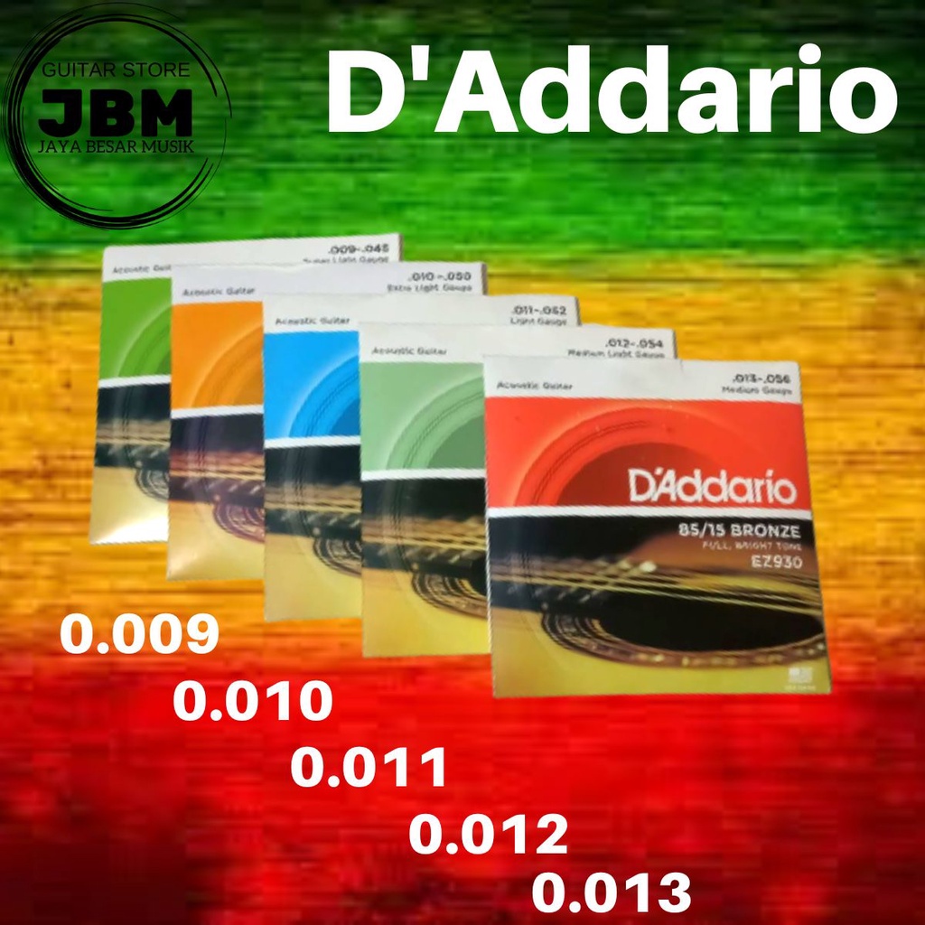 Senar gitar d'addario