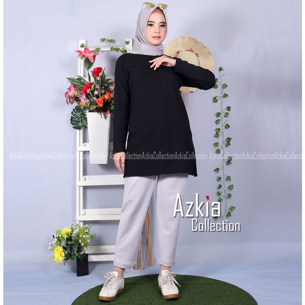 tunik wanita busui kaos katun