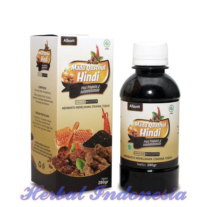 

DISKON MADU QUSTHUL HINDI PLUS PROPOLIS & HABBATUSSAUDA 280GR-IMMUNE BOOSTER SALE