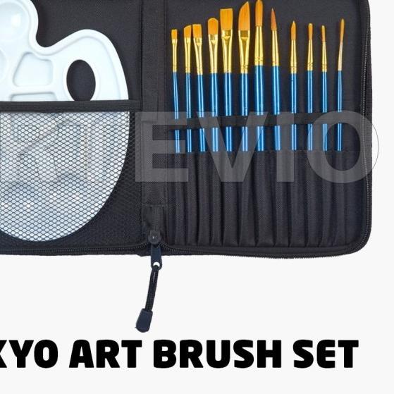 

Art Brush Set Alat Lukis Kuas Cat Air Minyak Acrylic Joyko BRS-7