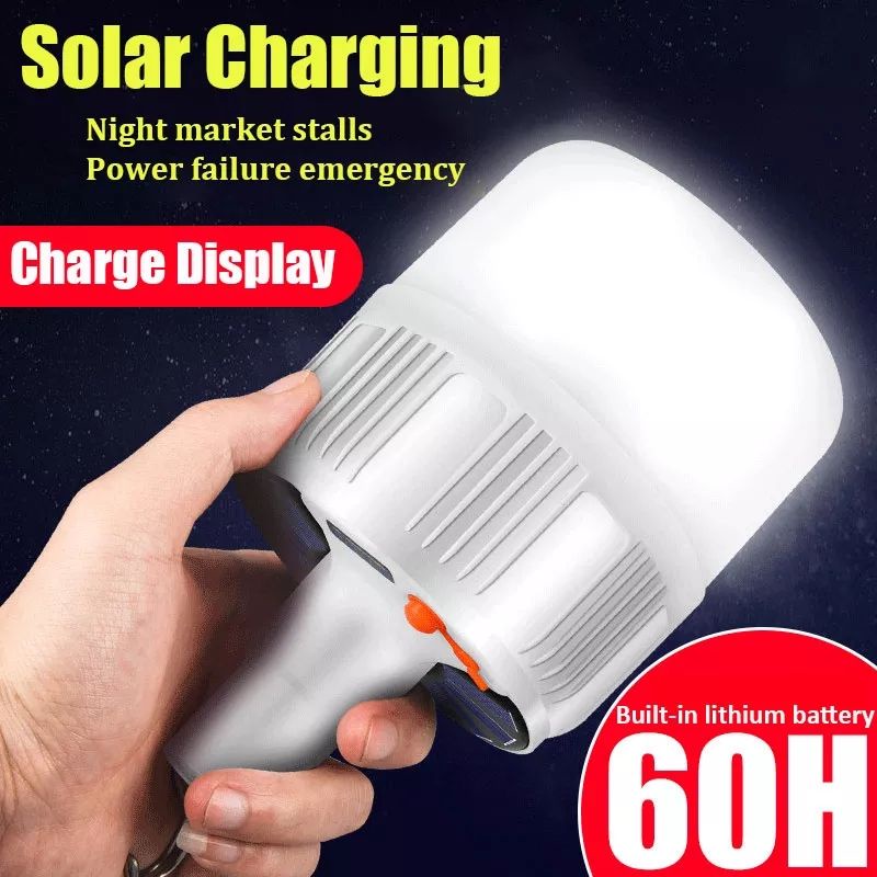 Lampu Camping Lampu Solar LED Emergency 45w Charging Lamp