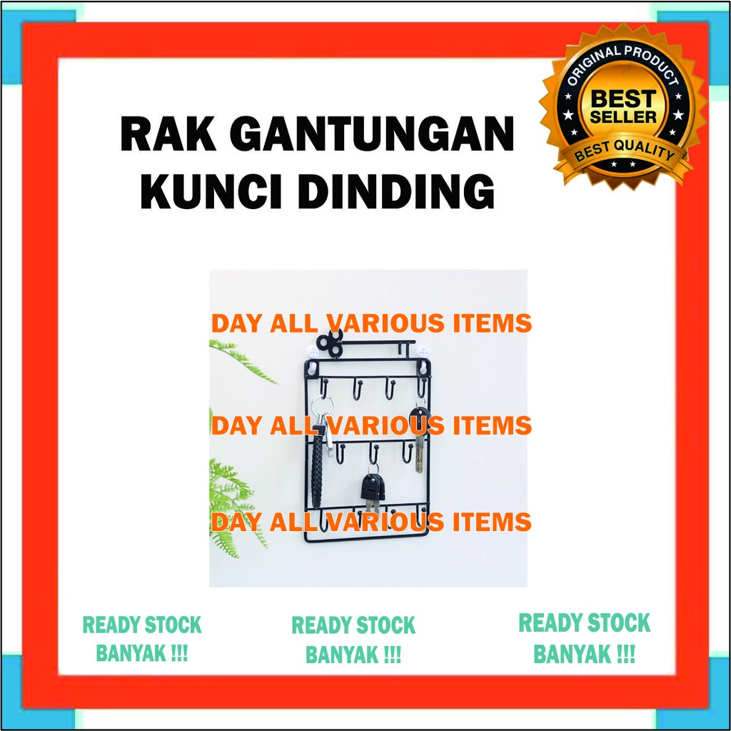 RAK GANTUNGAN KUNCI DINDING MURAH