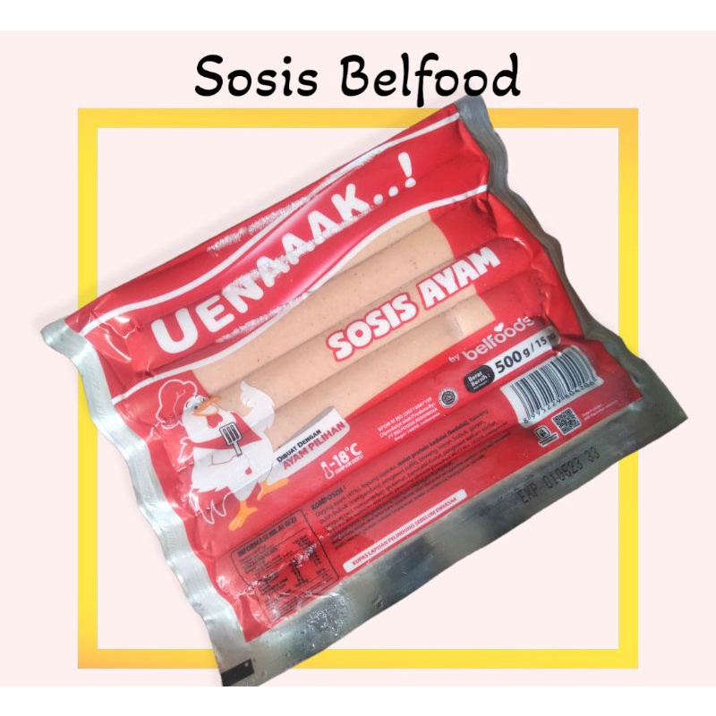 

SOSIS BELFOODS UENAAK (500gr)