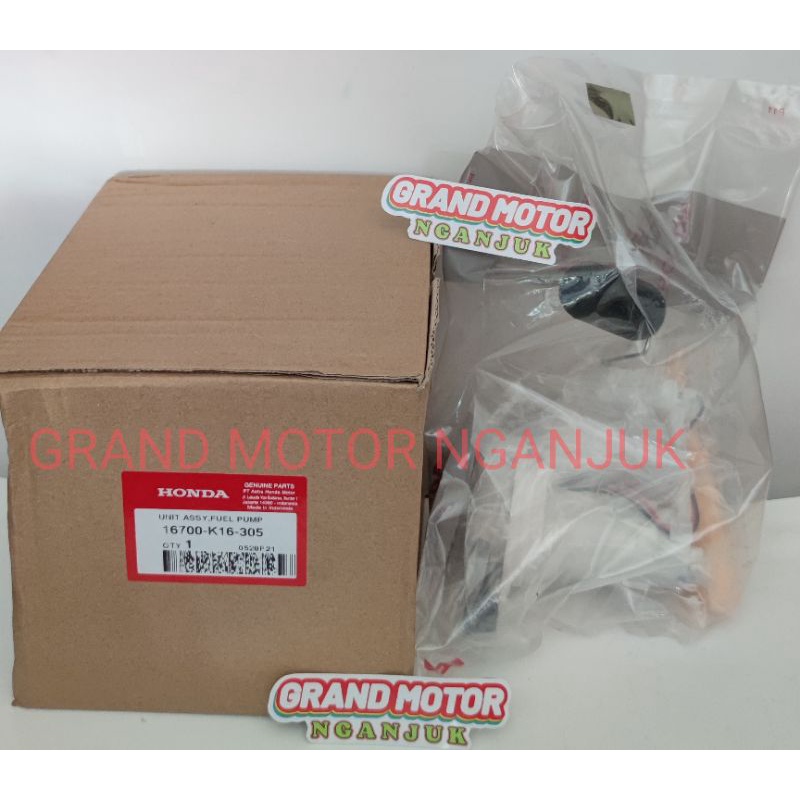 Fuel Pump Assy Beat Fi 100% Original Scoopy Fi esp 2012-2014 Beat pop esp Vario 110 Fi 16700-K16-305