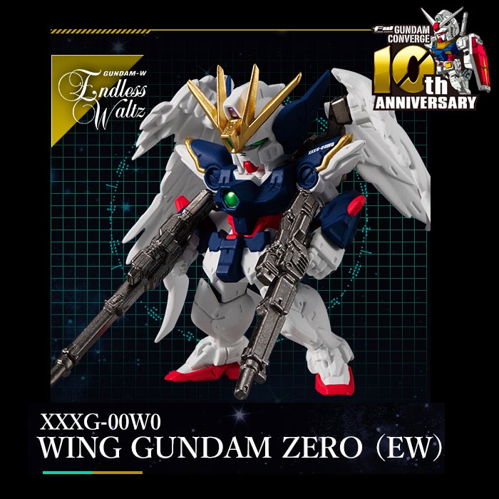 [Converge] Wing Gundam Zero (EW) Another Century 10th Anniversary (PBandai)