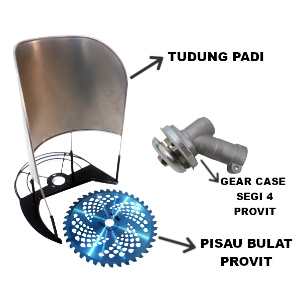 Mesin Potong Rumput 2Tak NOQIWA BG328 / Brush Cutter BG 328 2Tak NOQIWA Pemotong Rumput Padi PADDY REAPER