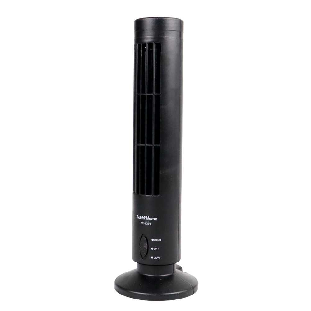 TaffHome Tower Fan Mini USB Pendingin Ruangan AC Portable - Hitam