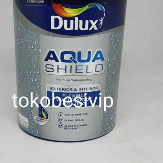 DULUX AQUASHIELD CAT PELAPIS ANTI BOCOR 1KG - abu muda