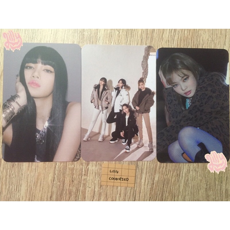 

[READY] PHOTOCARD OFFICIAL LISA LALISA JENNIE LSG POB KTOWN AESPA X EIDER