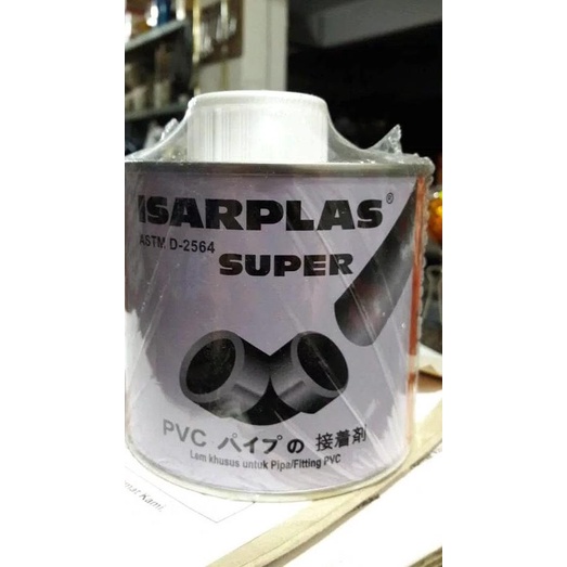 

MURAH LEM PIPA PVC LEM ISARPLAS KALENG 400GRAM