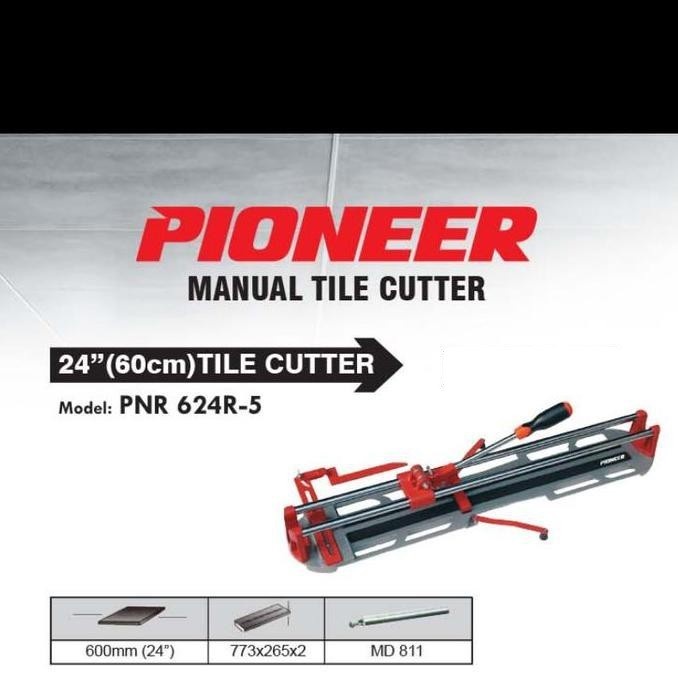 Alat Potong keramik Manual 60cm / Alat potong Granit 60cm Manual PIONEER PNR 624R-5