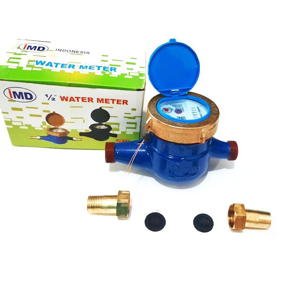 Premium (Mount) Meteran Air Body BESI SNI / Water Meter / Water Flow Meter / IMD Original SNI