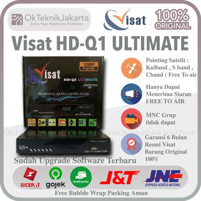 Receiver Parabola Visat Hd-Q1 Ultimate ( New 2017 )