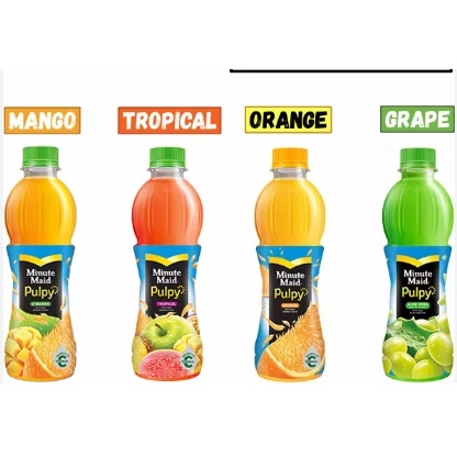 Pulpy Orange 300 Ml Botol Plastik