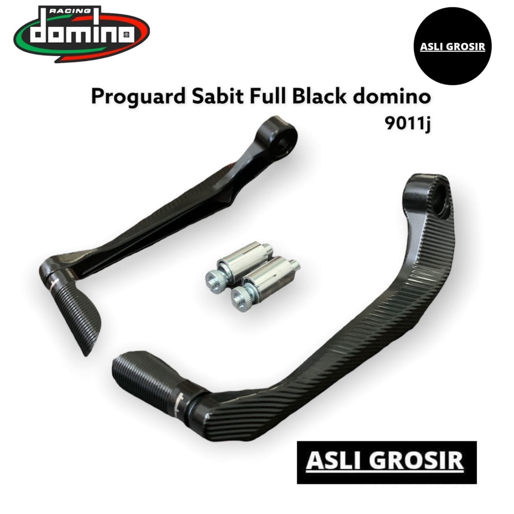 PROGUARD domino Black Pelindung Stang Proguard Handguard Jalu Stang Full CNC Domino